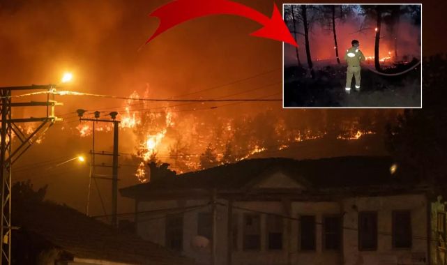 Sakarya yangını 15 saattir sürüyor! Alevlerin içinden yürekleri dağlayan çığlıklar