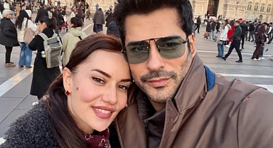 Fahriye Evcen ile Burak Özçivit'in Milano kaçamağı